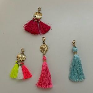 Lilly Pulitzer zipper pulls